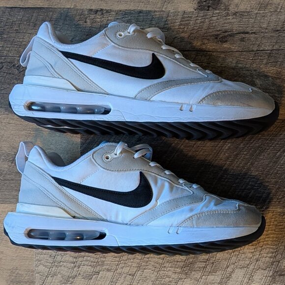 Nike Air Max Dawn Shoes White Light Bone Sneakers - Picture 2 of 7